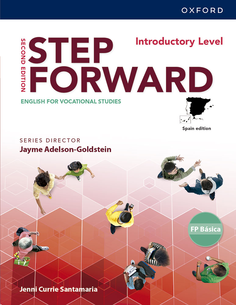 Portada del libro Step Forward Second Edition Introductory Level de Oxford University Press