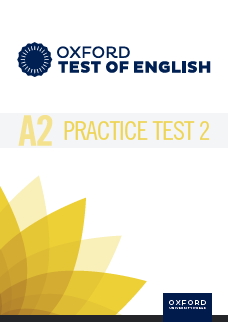 A2 Practice test